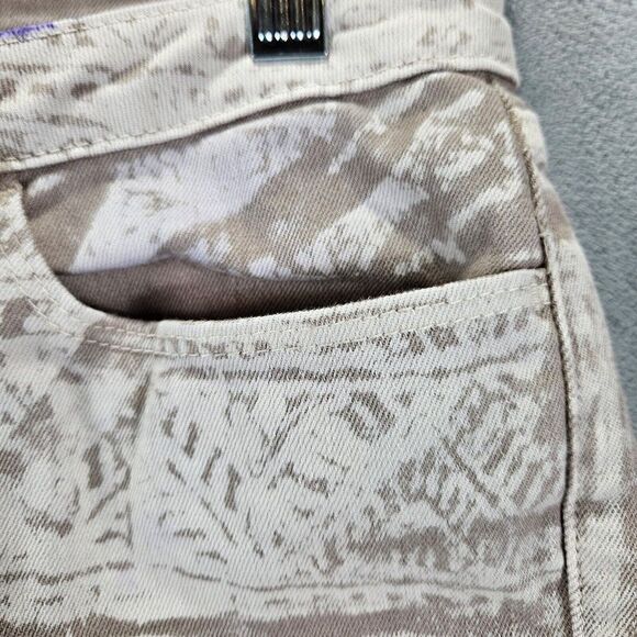 Levis Legging Womens Sz 27 Tan Aztec Geometric Print Straight Leg Jegging Pants - Picture 9 of 13